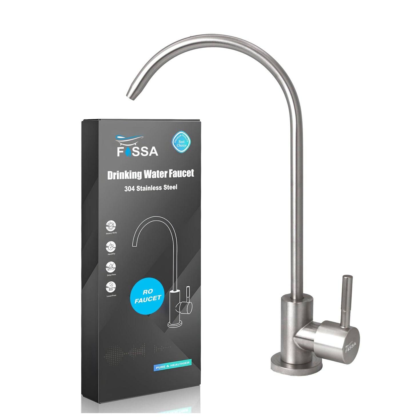 RO Tap/Faucet Premium Stainless Steel Silver