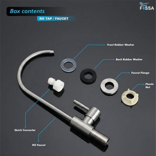 RO Tap/Faucet Premium Stainless Steel Silver